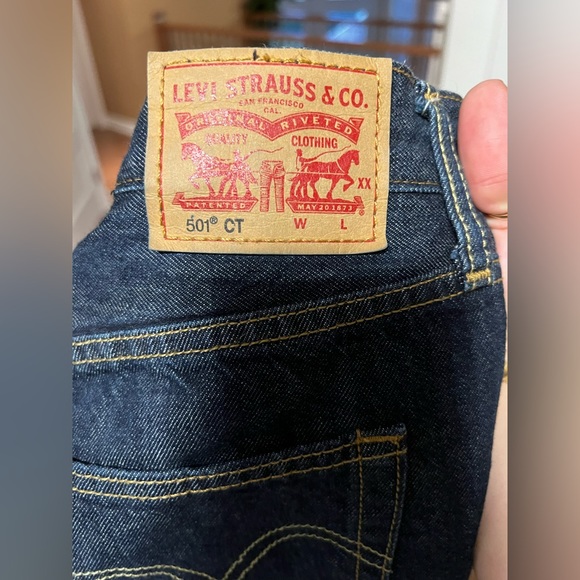 501 CT Levis Jeans - Picture 2 of 8
